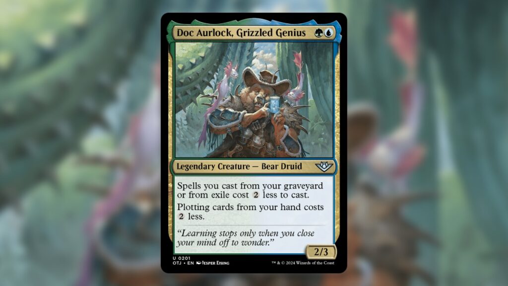 Doc Aurlock, Grizzled Genius
