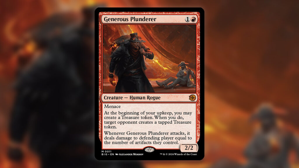 Generous Plunderer