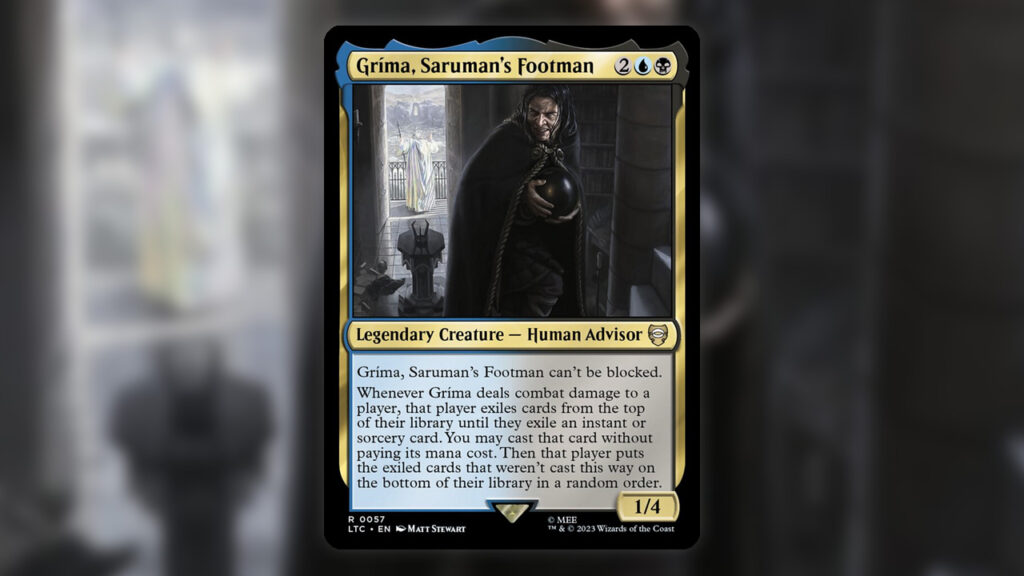 Grima, Saruman's Footman