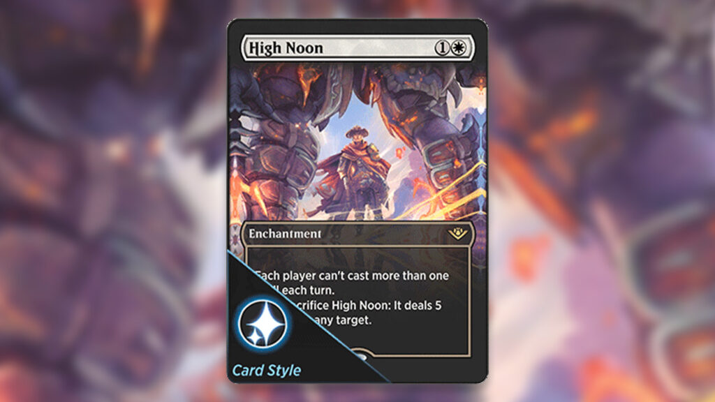 MTG Arena High Noon Card Style
