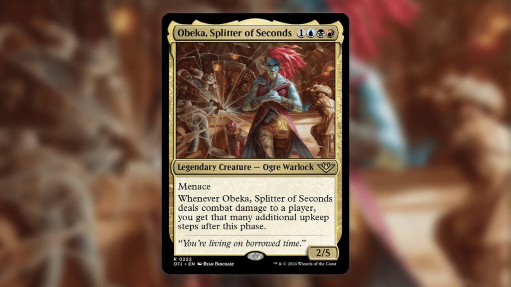 Obeka, Splitter of Seconds