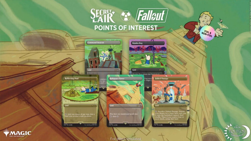 Secret Lair x Fallout: Points of Interest