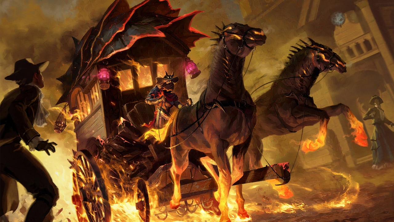 Smoldering Stagecoach