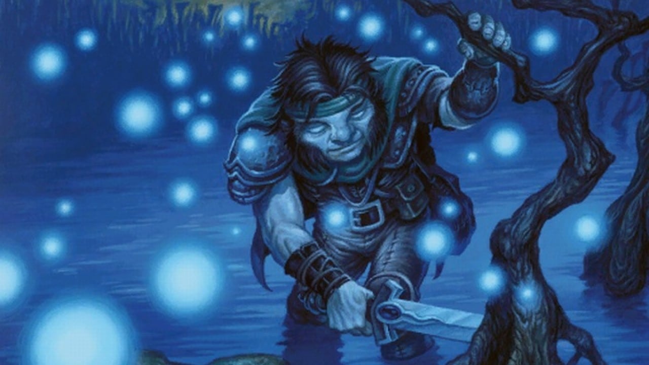 Cerulean Wisps | Shadowmoor | Art by Jim Nelson