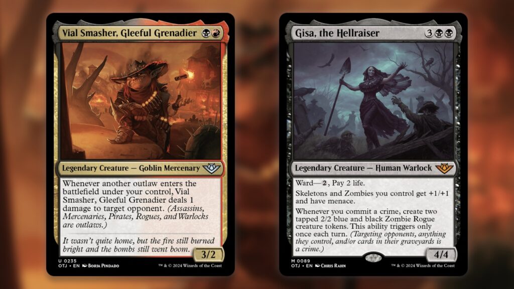 Vial Smasher, Gleeful Grenadier and Gisa, the Hellraiser | Outlaws of Thunder Junction