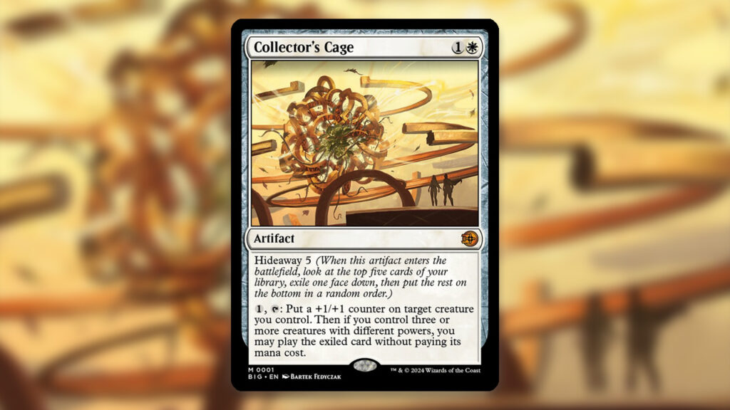Collector's Cage