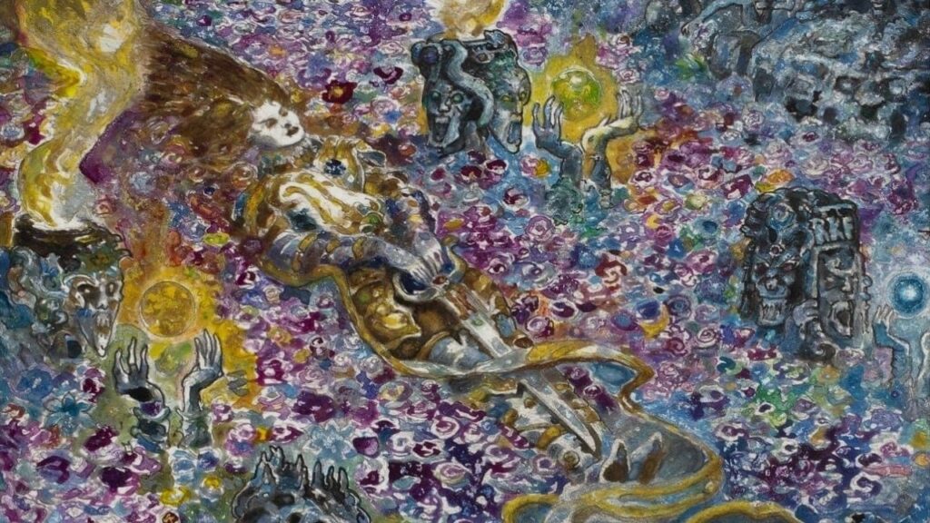 Elenda, the Dusk Rose | Double Masters 2022 | Art by Richard Kane Ferguson