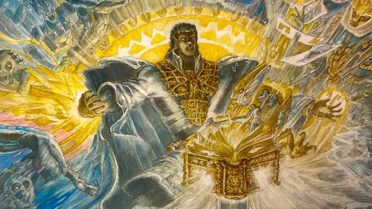 Force of Will | Dominaria Remastered | Art by Richard Kane Ferguson