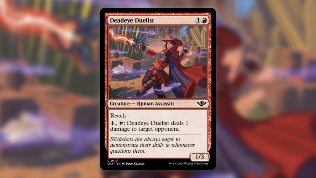 Deadeye Duelist | Outlaws of Thunder Junction