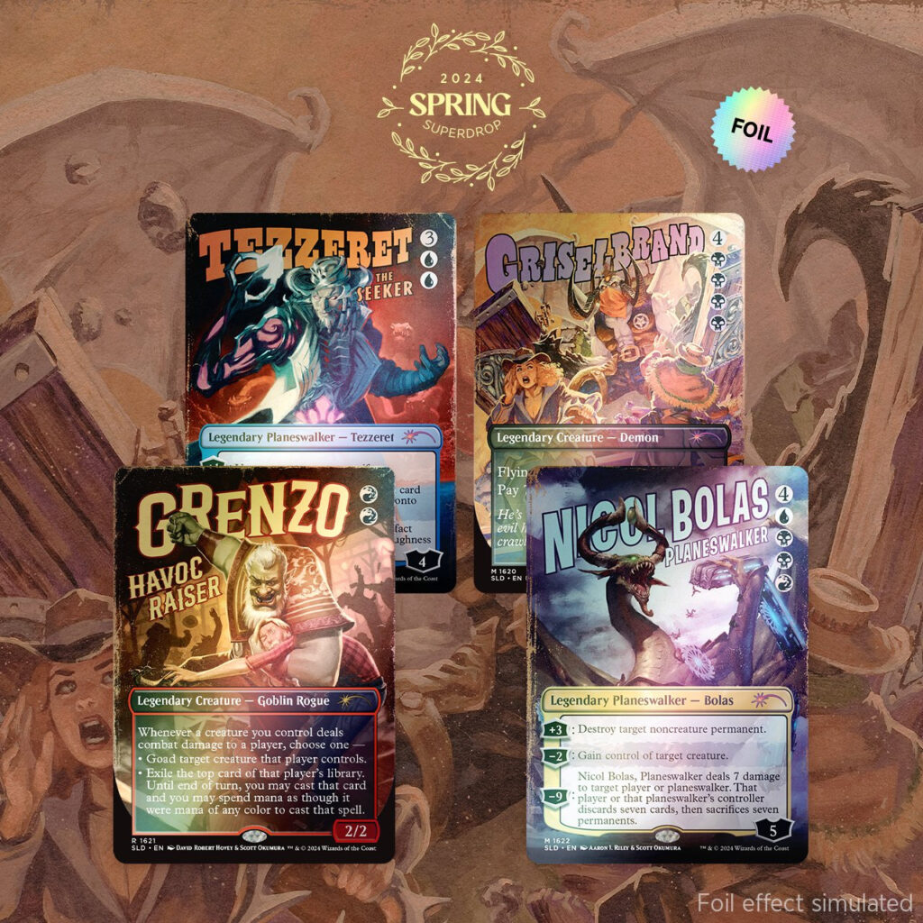 2024 Spring Superdrop Poker Faces