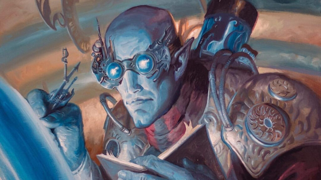 Aether Theorist | Kaladesh | Art by Lucas Graciano