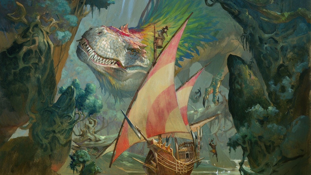 Colossal Dreadmaw | Ixalan | Art by Jesper Ejsing
