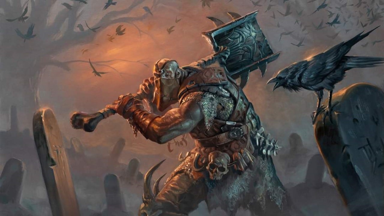 Coram, the Undertaker | Modern Horizons 3 Commander | Art by Kai Carpenter