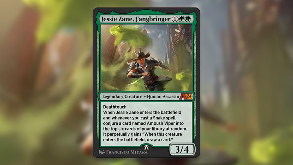 Jessie Zane, Fangbringer