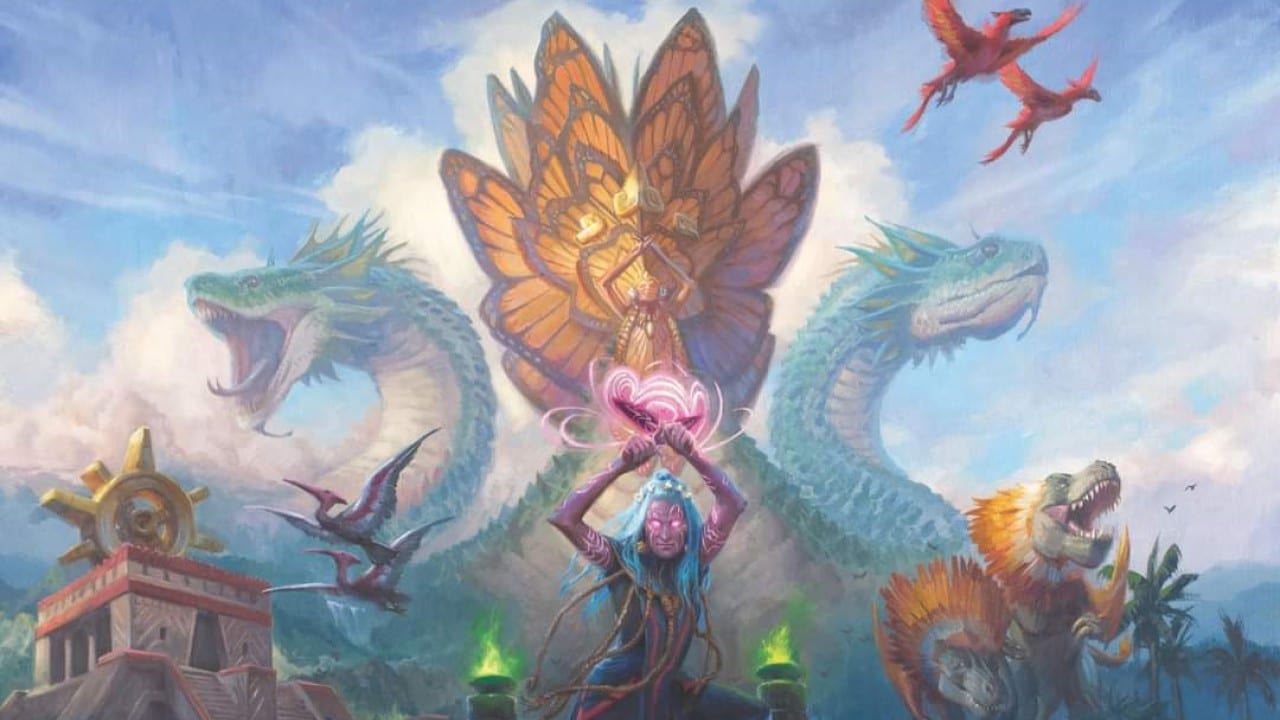 Branching Evolution | The Lost Caverns of Ixalan Commander | Art by Lucas Graciano