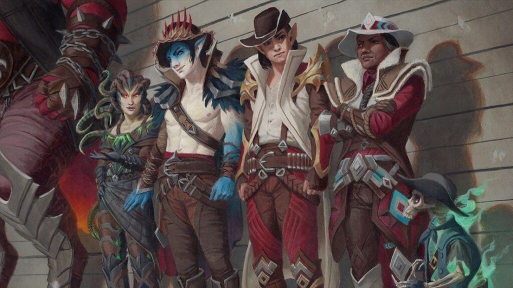 Rakish Crew | Outlaws of Thunder Junction | Art by Ilse Gort