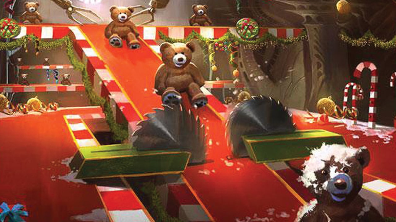 Mishra's Toy Workshop | Happy Holidays Promos | Art by Jung Park