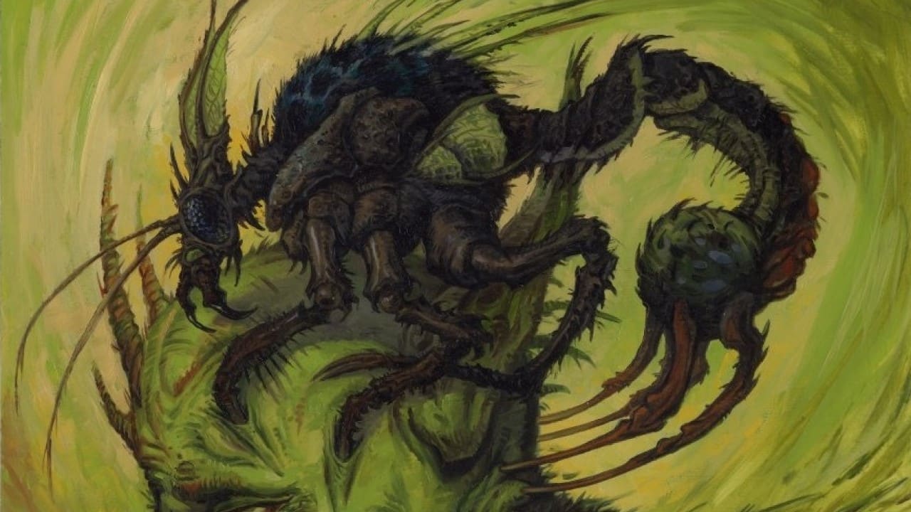 Wirewood Symbiote | Scourge | Art by Thomas M. Baxa