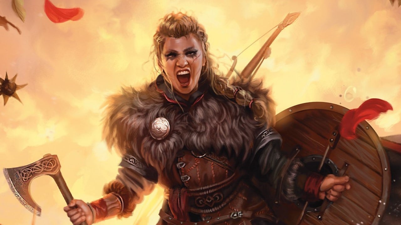 Eivor, Wolf-Kissed | Assassin's Creed | Art by Justyna Dura