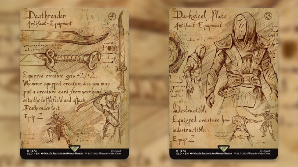 Secret Lair x Assassin's Creed - Da Vinci's Designs Secret Lair