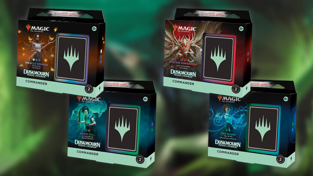 Duskmourn Commander Decks
