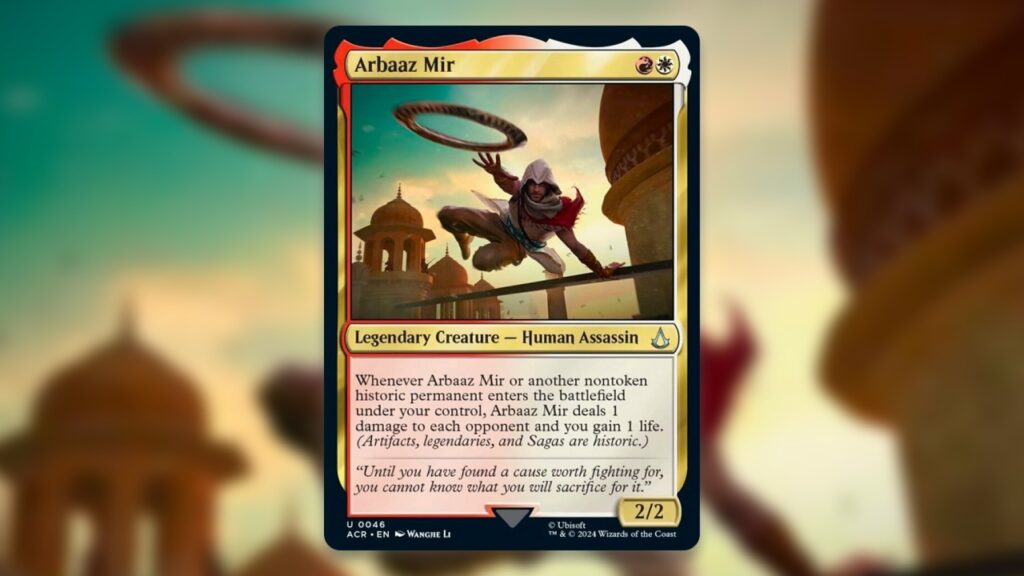 MTG-Assassins-Creed-Historic-Arbaaz-Mir