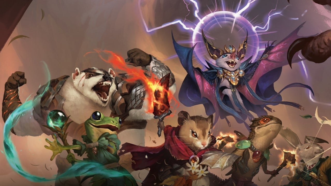 Bloomburrow Key Art | Art by Narendra Bintari Adi