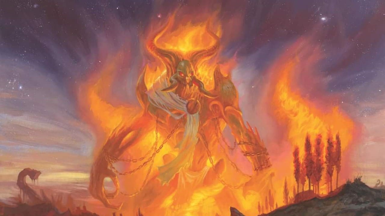 Phlage, Titan of Fire's Fury | Modern Horizons 3 | Art by Lucas Graciano