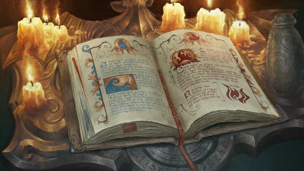 Tome of Gadwick | Alchemy | Art by Maxime Minard
