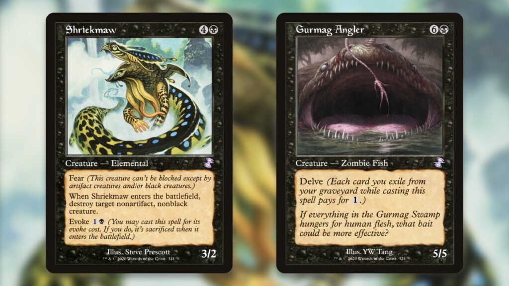 Wrath-of-the-Skies-MTG-Shriekmaw-and-Gurmag-Angler