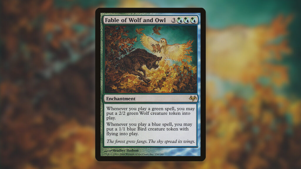 Fable of Wolf and Owl