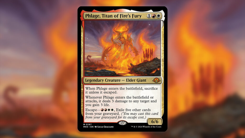 Phlage, Titan of Fire's Fury