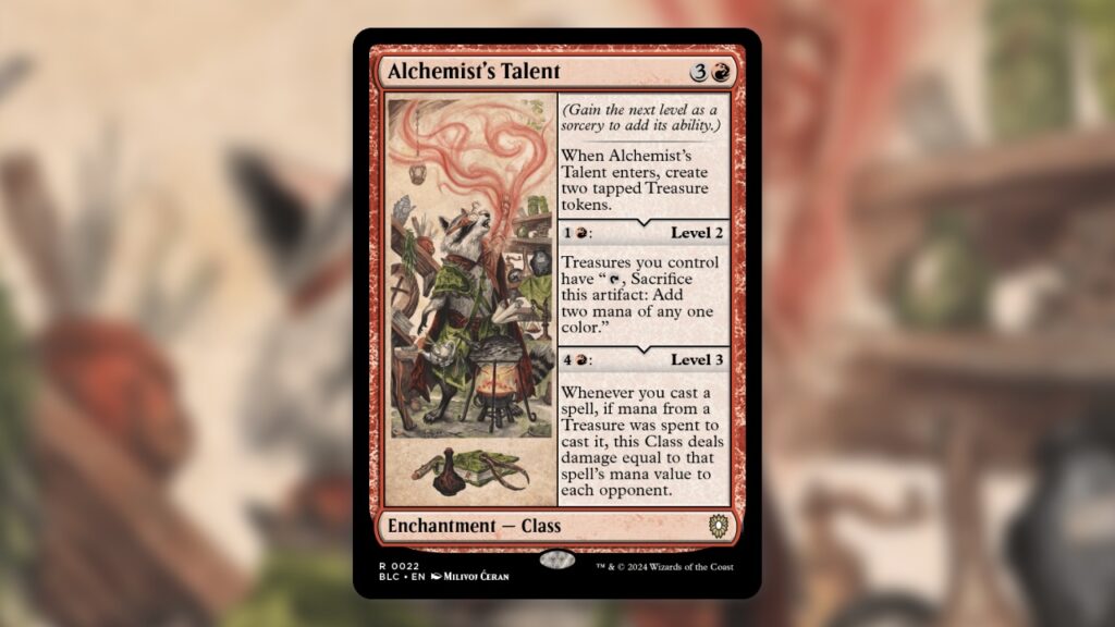 MTG Animated Army Commander Deck Alchemist's Talent
