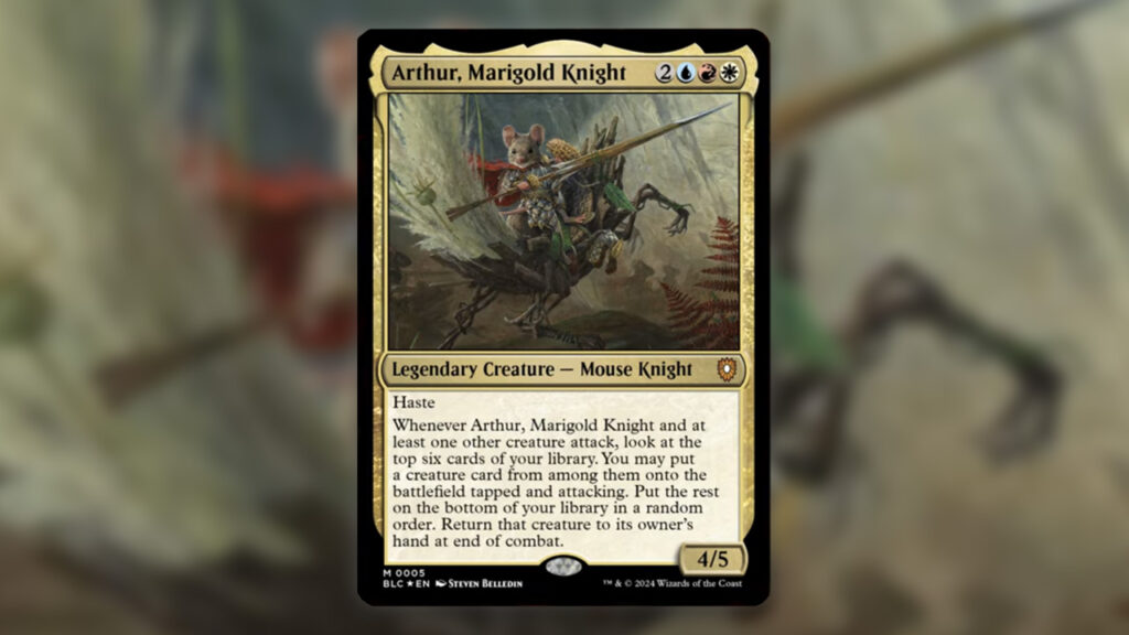 Arthur, Marigold Knight