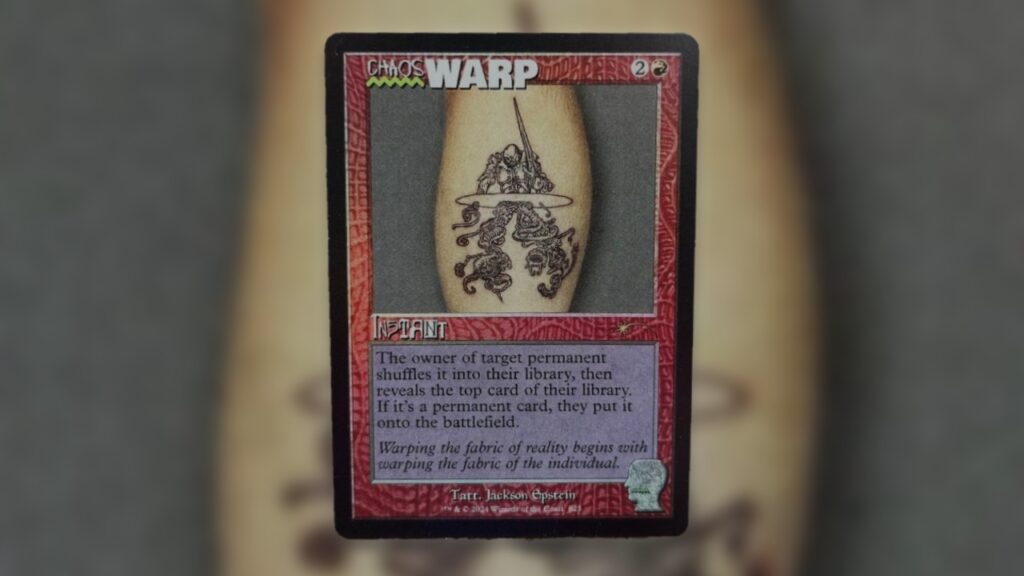 Brain Dead Bonus Cards Chaos Warp