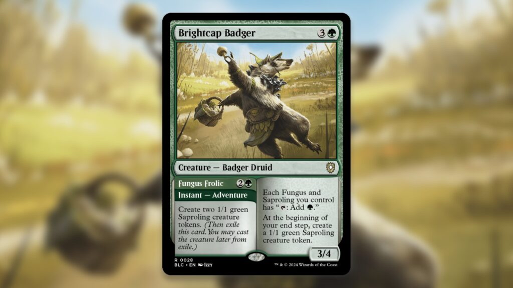 Brightcap Badger/Fungal Frolic