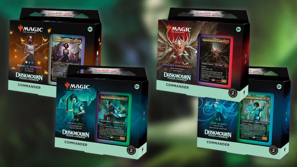 Duskmourn Commander Decks