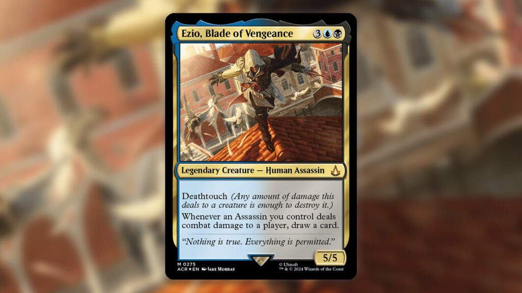 Ezio, Blade of Vengeance
