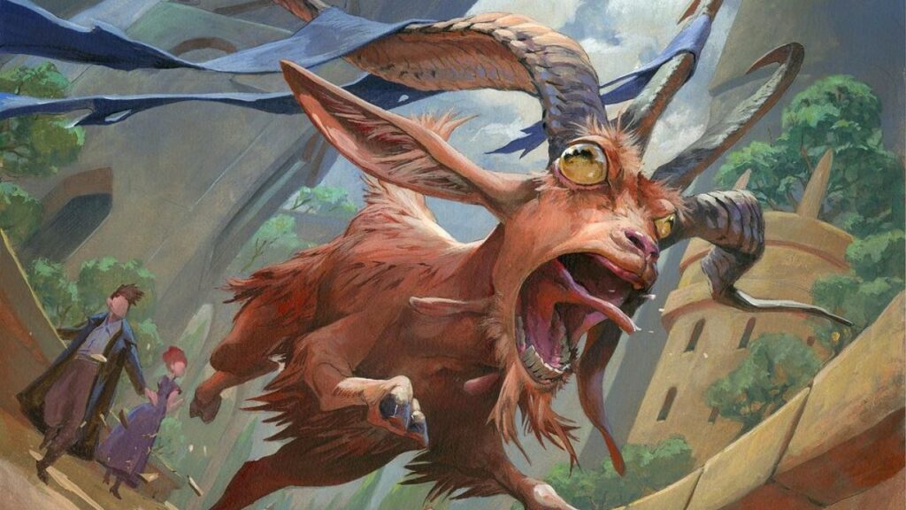 Frantic Scapegoat | Murders at Karlov Manor | Art by Jesper Ejsing