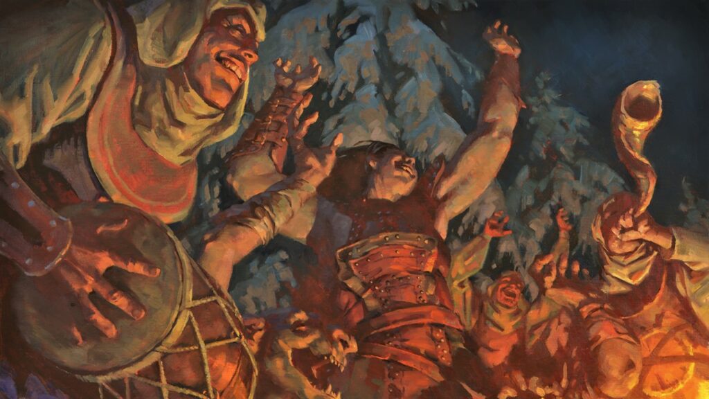 Fires of Victory | Dominaria United | Art by Sidharth Chaturvedi