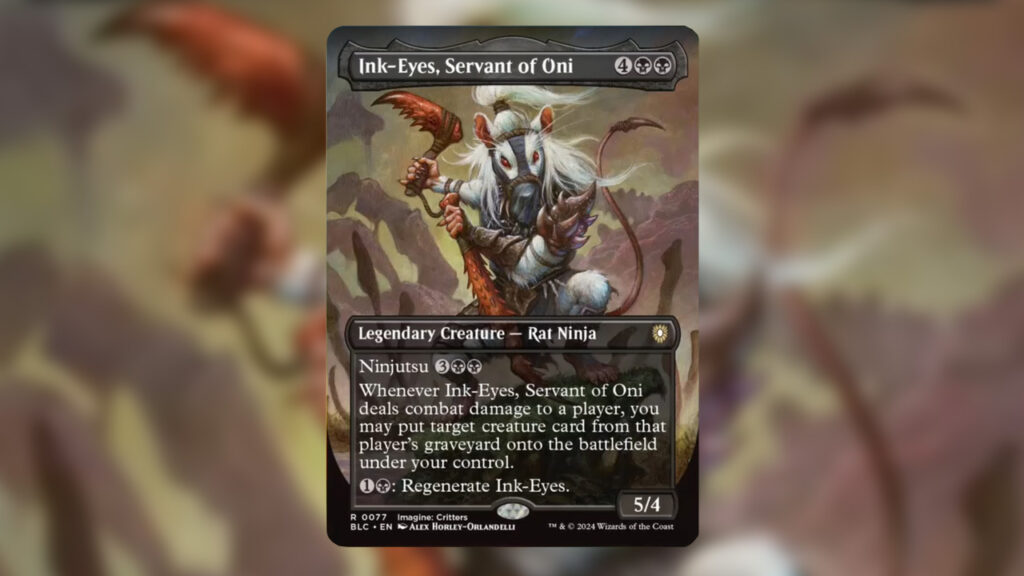 Ink-Eyes, Servant of Oni