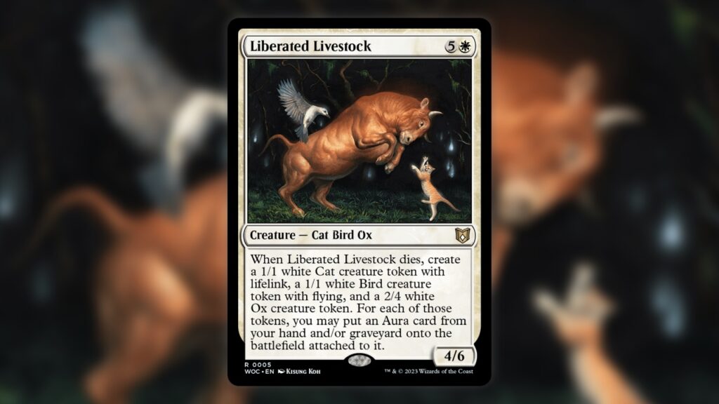 Liberated Livestock | Wilds of Eldraine Commander