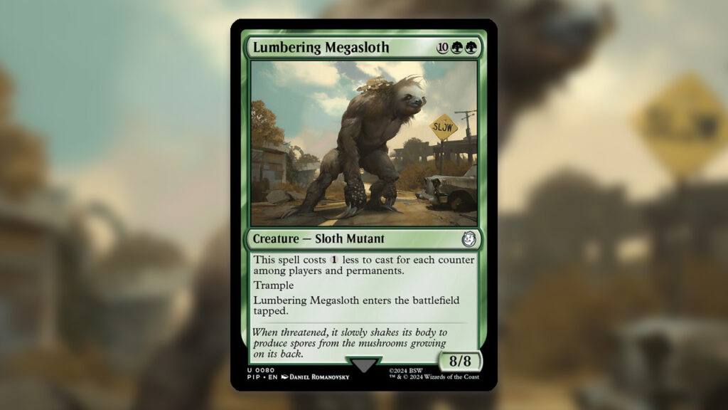 Lumbering Megasloth