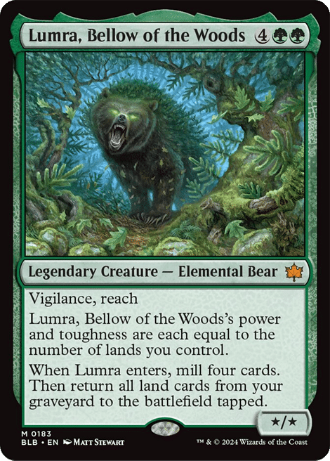 Lumra, Bellow of the Woods