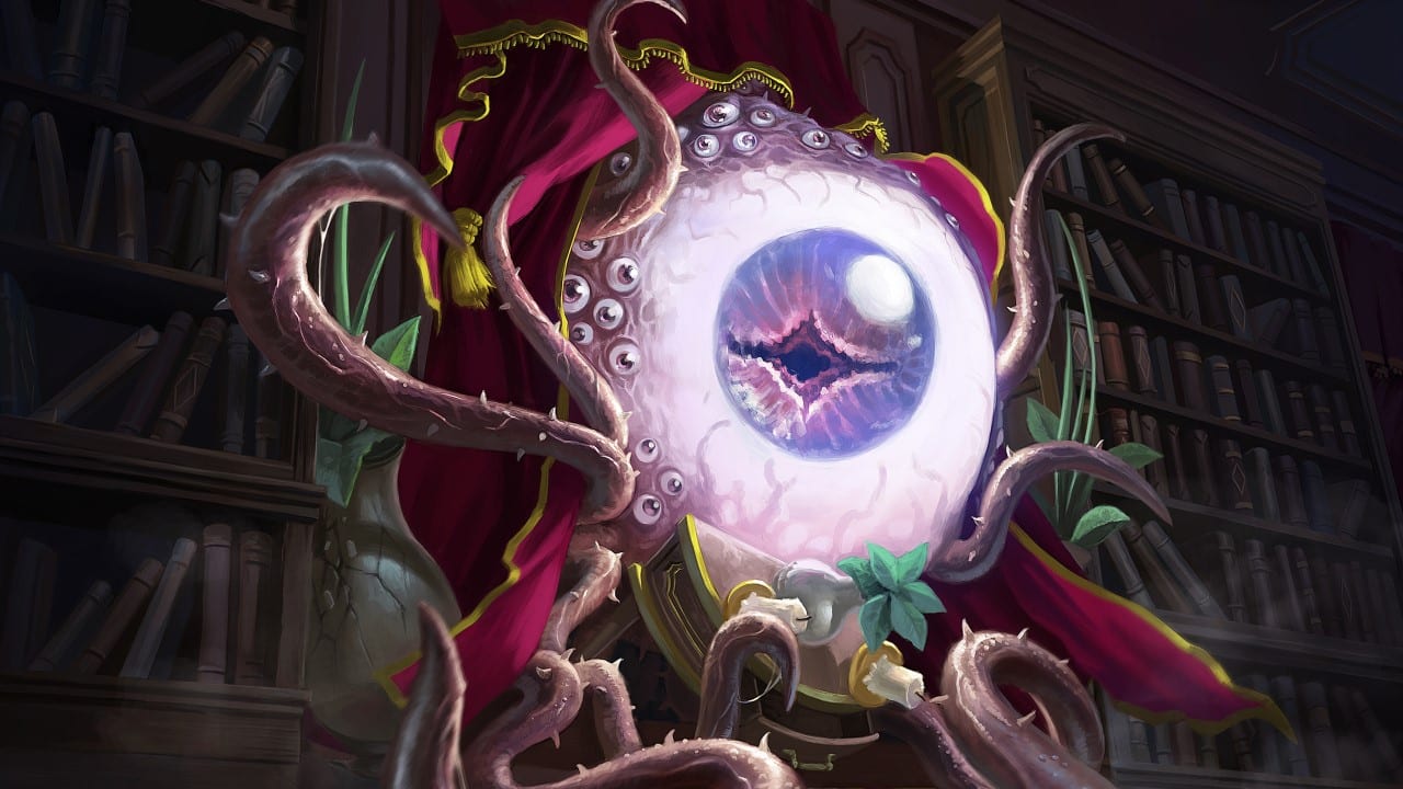 Revealing Eye | Innistrad: Crimson Vow | Art by Brian Valeza