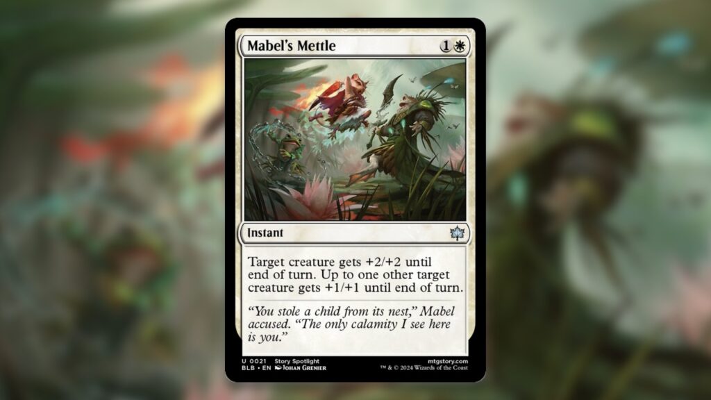 Mouse Typal MTG Mabel's Mettle