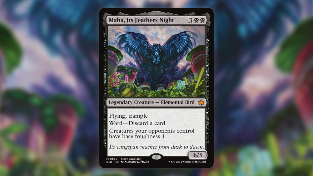 Bloomburrow Debut Spoilers Maha, Its Feathers Night