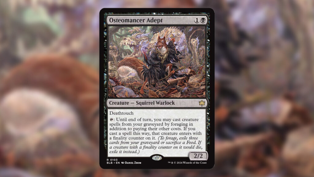 Osteomancer Adept MTG