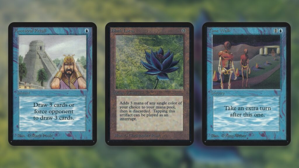 Live MTG Vintage Cube Power 9 Cards