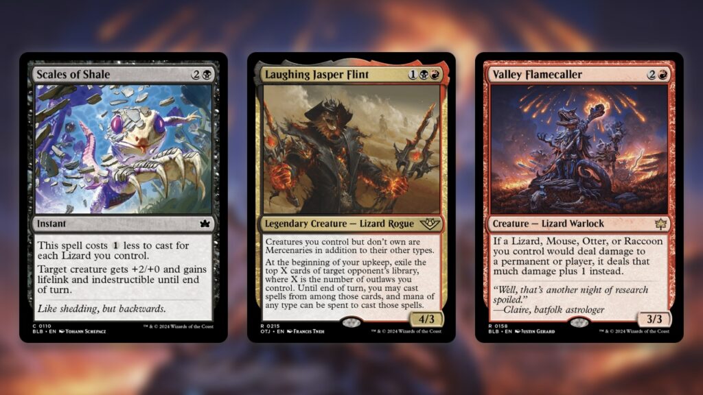 Red Black Lizards MTG Other Options